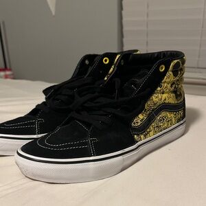 Rare! Vans x SpongeBob SquarePants Skate Sk8-Hi Gigliotti